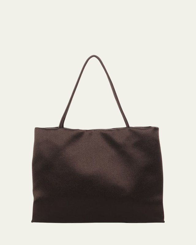 Cecily Top-Handle Bag in Soft Satin